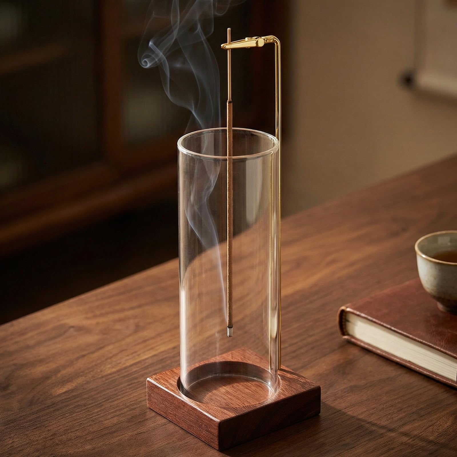 Amazon.com: MACUSOO Incense Holder,Wooden Incense Holder for